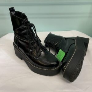 Shoes - Size 05 Youth, Black Combat Fashion Boots