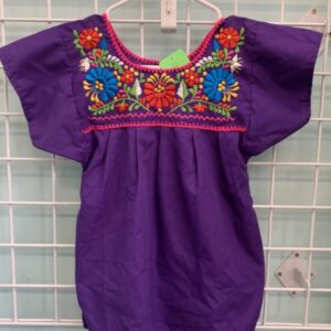 Size 7 - Purple Stitched Shirt