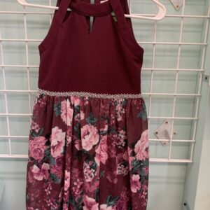 Size 10 - Purple Floral Dress