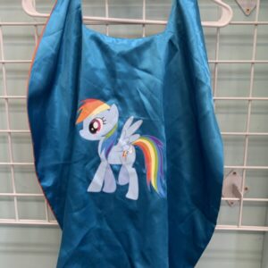 Costume: Size OSFM - Blue/Orange My Little Pony Cape