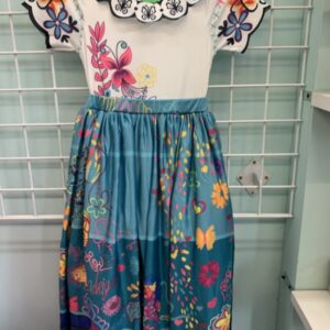 Costume: Size 6 Year - White/Blue Mirabel Encanto Dress