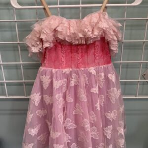 Costume: Size 4 (MC) - Dance Pink Butterfly Ballerina Leotard