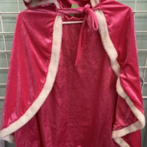 Costume: Size OSFM - Pink/White Princess  Cape Cloak