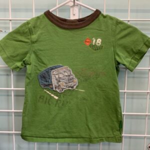 Size 4T - Green 18 Wheeler Shirt