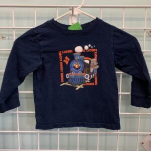 Size 4T - Blue Lionel Train Shirt