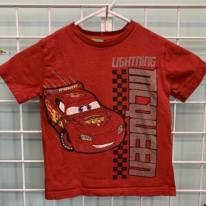 Size 4T - Red Disney Cars McQueen Shirt