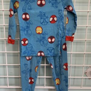 Size 4T - Blue Spidey & Friends Pj Set