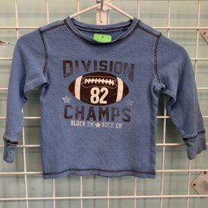 Size 4 - Blue Football Shirt