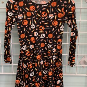 Size 7/8 - Black Halloween Dress