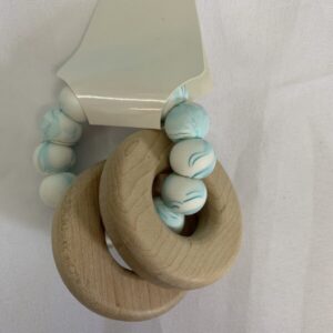 Toy: Wooden & Silicone Teether