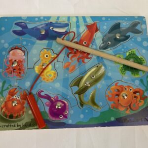 Puzzle: 10 Piece Melissa & Doug - Magnetic Fishing Game