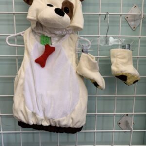 Costume: Size 06/12 Month - Cream Puppy Dog