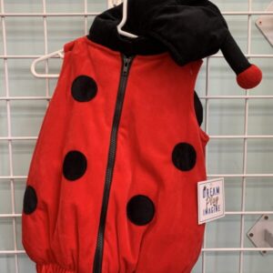 Costume: Size 18 Month - Red/Black Ladybug (New)