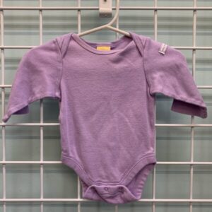 Size 00/03 Month - Purple Onesie