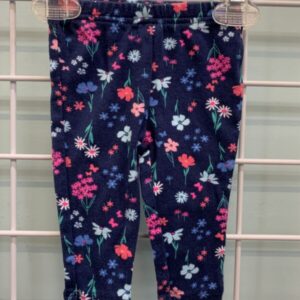 Size 00/03 Month - Blue Floral Legging