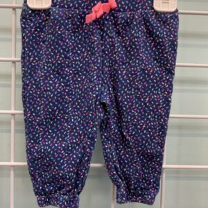 Size 00/03 Month - Blue Sprinkle Jogger Legging