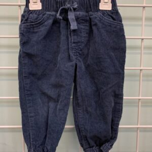 Size 12 Month - Blue Corduroy Jogger Pant
