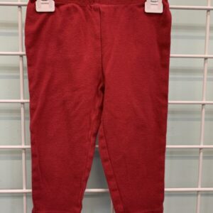 Size 12 Month - Red Ruffle Pant