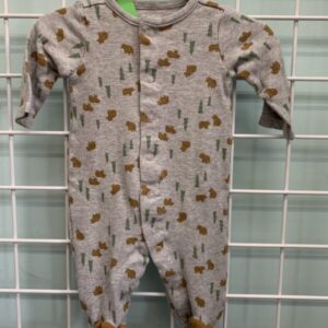 Size 03 Month - Grey Bear Sleeper