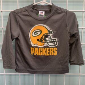 Size 12 Month - Grey Packers Shirt