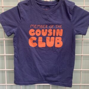 Size 4T - Blue Cousin Crew Shirt