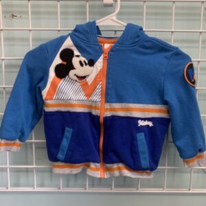 Size 4 - Blue Mickey Mouse Sweatshirt