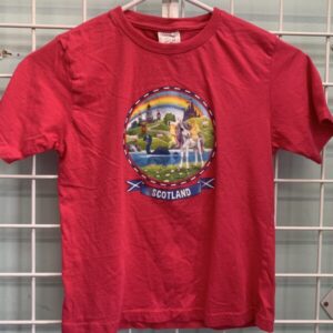 Size 6/7 - Pink Scotland Shirt
