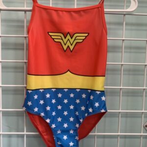 Size 7 - Blue/Red Wonder Woman Swimsuit