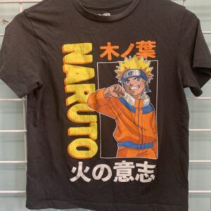 Size 8 - Grey Naruto Shirt