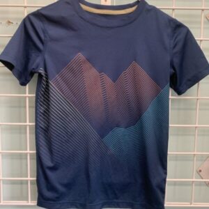 Size 8/10 - Blue Zig Zag Shirt