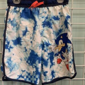 Size 8/10 - Blue Sonic Swim Trunk