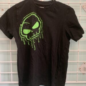Size 8 - Black/Green No Fear Shirt