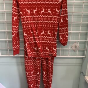 Size 10 - Red/White Deer PJ Set