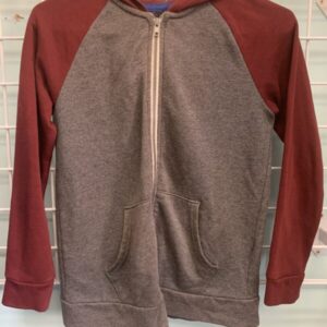 Size 10/12 - Maroon/Grey Sweatshirt