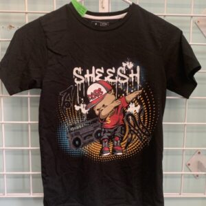Size 10/12 - Black Sheesh Shirt