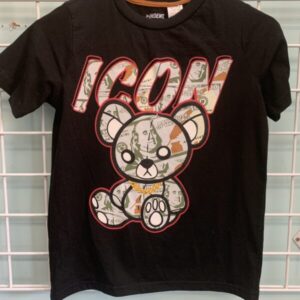 Size 10/12 - Black Icon Shirt