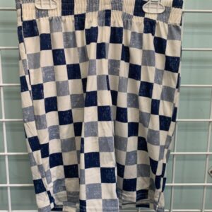 Size 10/12 - White/Blue PJ Short (New)