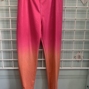 Size 10/12 - Pink/Orange Legging