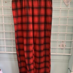 Size 14 - Red/Black Fleece PJ Pant