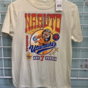 Size 14/16 - Cream Naruto Shirt (New)