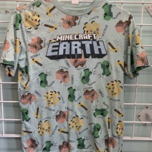Size 14/16 - Green Minecraft Shirt