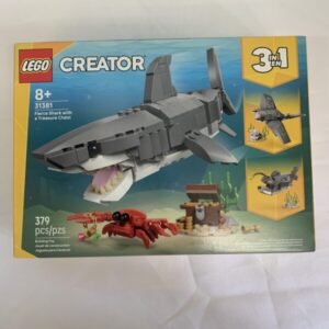 Toy - Lego Creator, Fierce Shark with a Treasure Chest (New)