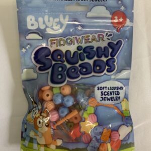 Toy - Bluey Fidgiwear Squishy Beads (New)