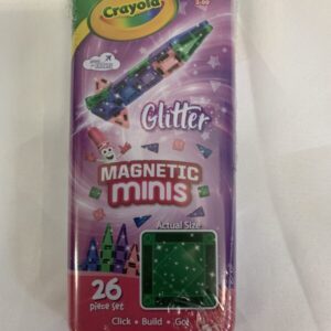 Toy - 26 pc. Crayola Magnetic Minis Travel - Glitter Mini Tin (New)