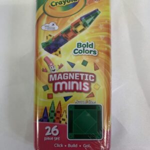 Toy - 26 pc. Crayola Magnetic Minis Travel - Bold Colors Mini Tin (New)
