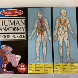 Puzzle: 100 pc. Melissa & Doug Floor - Human Anatomy