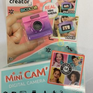 Toy: Mini Cam Digital Camera - Pink/Purple (New)