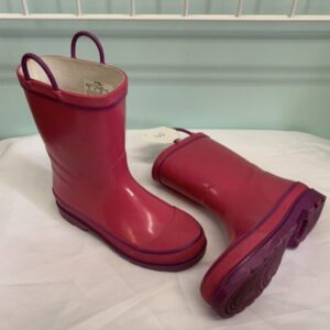 Boots - Size 02 Youth, Pink/Purple Western Chief Rain Boot