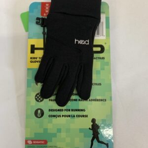 Gear: Youth M, Black/Red Head Touchscreen Glove (New)