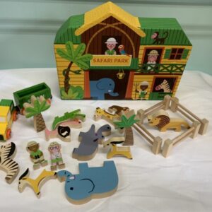 Toy - Janod Safari Park Wooden Playset